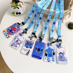 DESINY STITCH ID Card Holder Neck Strap Pendant Girls Boys Door Badge Holder Lanyards Keychain Women Work Credential Case Gift