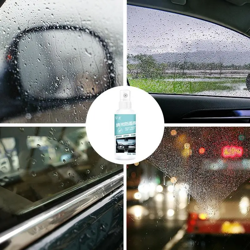Car Anti Rain Spray Waterproof Coating Agent Anti-fogging Spray Protector Spray For Windshield Multipurpose Protector Spray