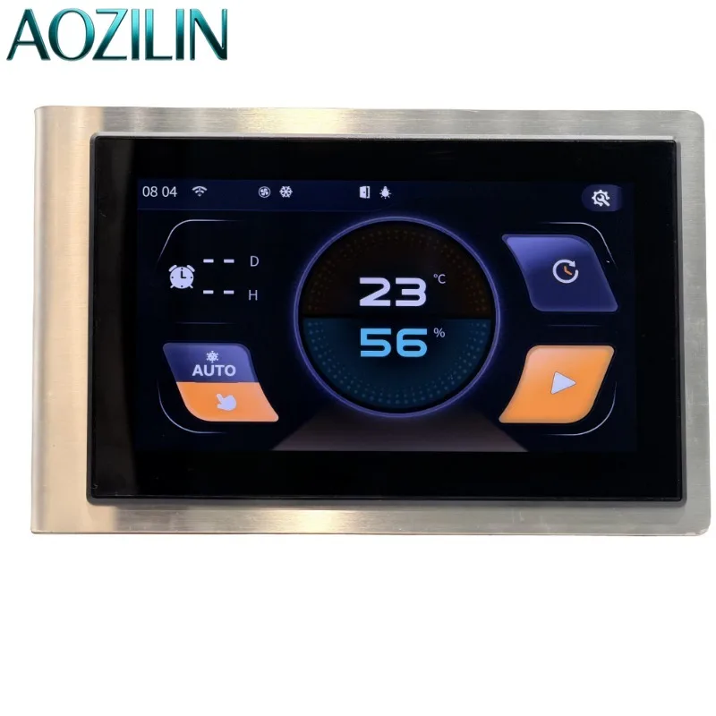 AOZILIN Smart Dry Aging Refrigerator Air Purification Precise Temp Humidity Control Cabinet For Beef Meat Curing