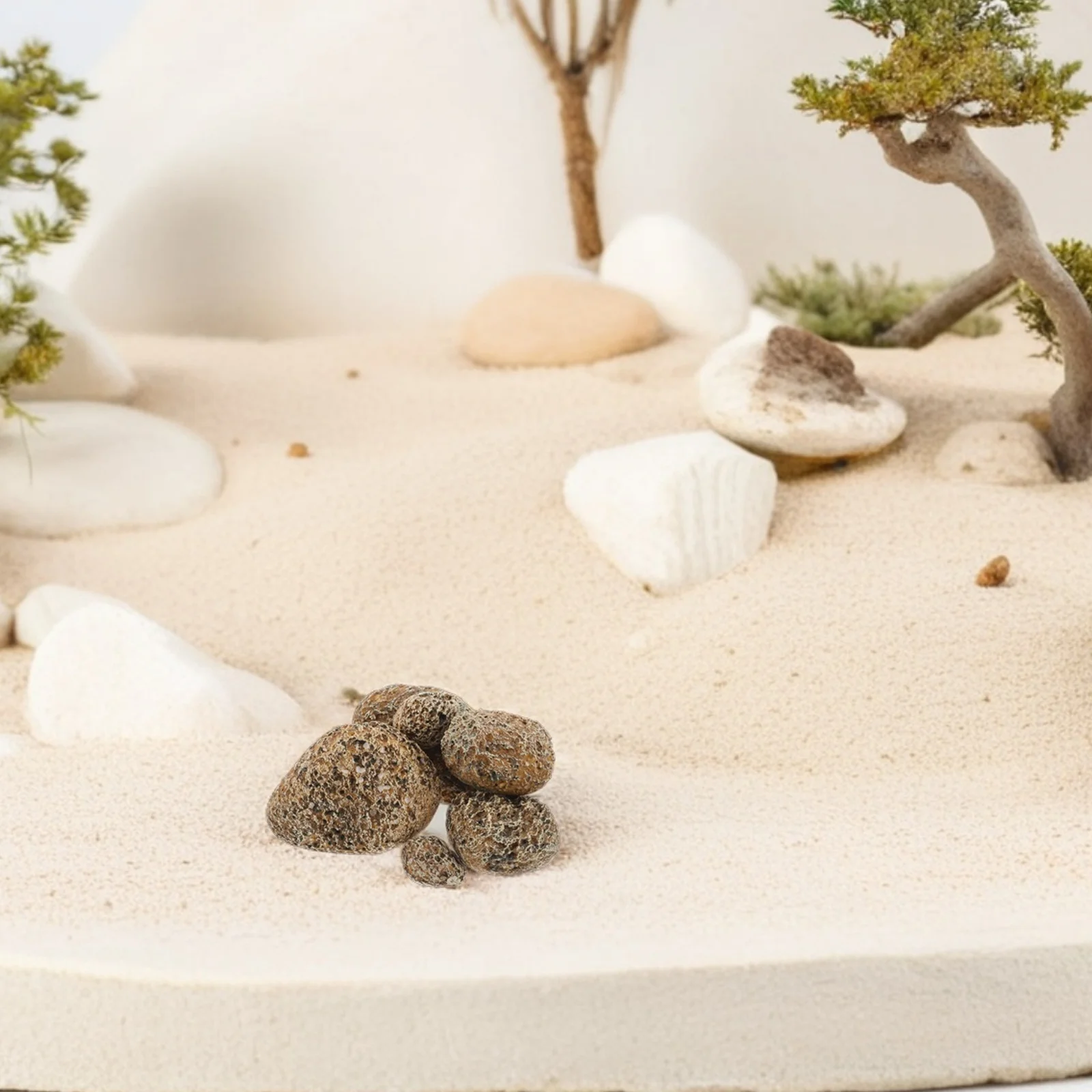 

6pcs Simulation Stone Decor Artificial Landscape Rocks For Garden Yard Diy Faux Stones Rockery Stones Decor Micro Landscape