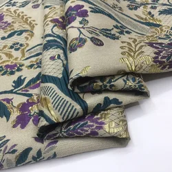 Jacquard Fabric European Brand Fashion Design for Dress Windbreaker Clothing Autumn Winter by the Meter for Sewing Diy