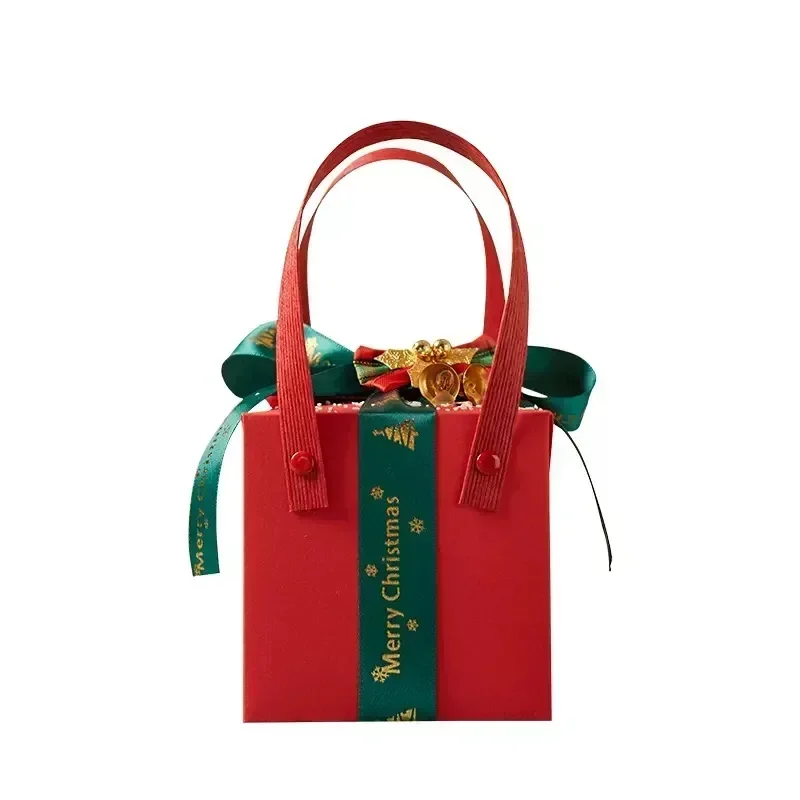 Weihnachten Neue Geschenkbox Tragbare Heiligabend Urlaub Geschenk Papierbox Urlaub Begleiter Weihnachten Apple Verpackung Box
