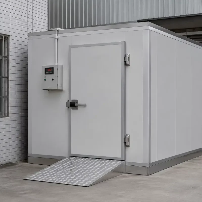 Industrial Walk in Freezer System Compressor Container Freezer Beef Fish Meat Cold Storage Cool Room Freezer Refrigeration