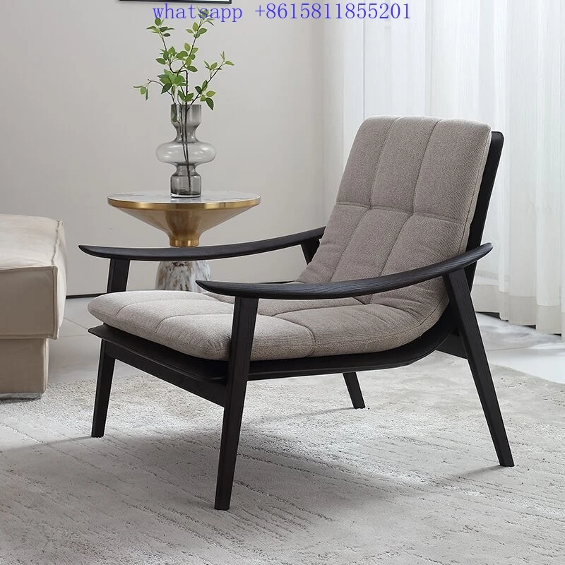 

Italian leather lounge chair, ergonomic design, 115° slightly tilted back, larch frame imported from Russia chairs living room