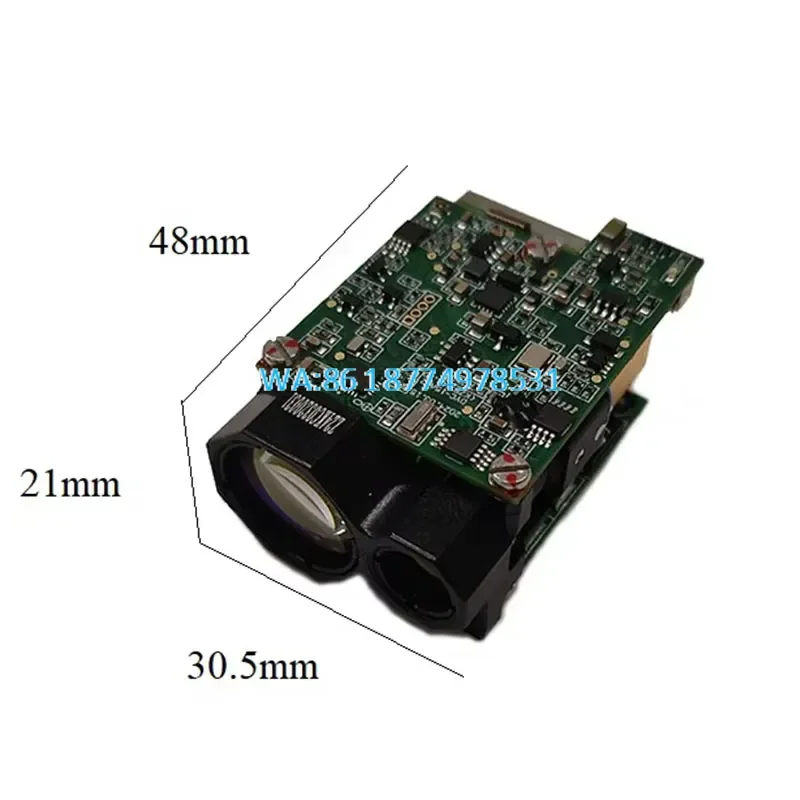 Wmwmnu for LD30X Distance Sensor 3000m Long LRF 2500m Range Finder RS422 Infrared Obstacle Avoidance Ir Sensor Module