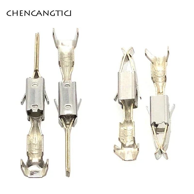 

50 Pcs Automotive Electrical Crimp Wire Terminal 3.5 MM Car Connector Splice Cable Terminal Block For Bosch 964296-1 964286-1