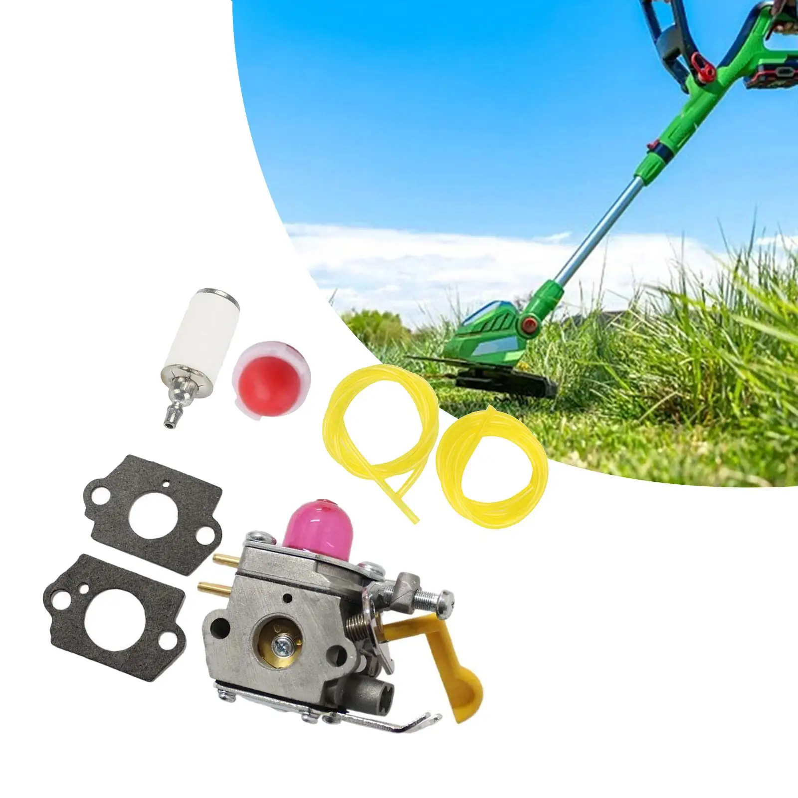 

Карбюратор, карбюратор, триммер, аксессуары, запасные части, простой в установке карбюратор, удобный 1 комплект, газонокосилка для PP28CD