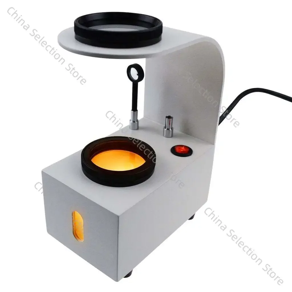 Benchtop Polarizer-magnifying Instrument Detects Crystal Polarizing Interference Spheres