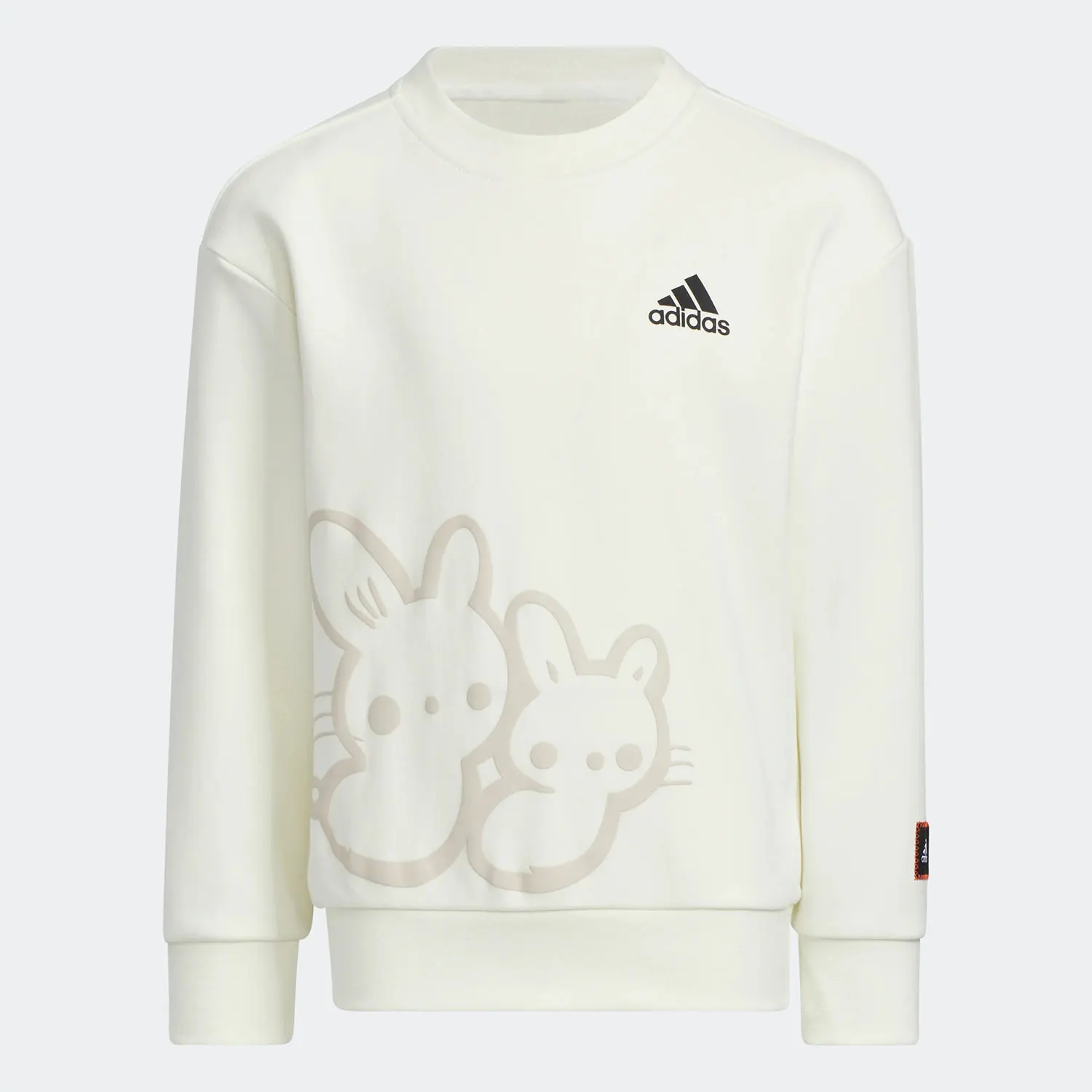 

Оригинальная новая детская спортивная толстовка Adidas с длинными рукавами и круглым вырезом, пуловер IP7008