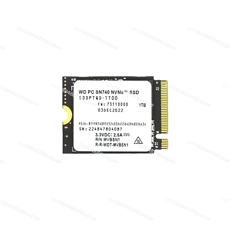 SN740 M.2 2230 1T 2T Solid State Drive PCIE4.0 NVMe Convertible 2242