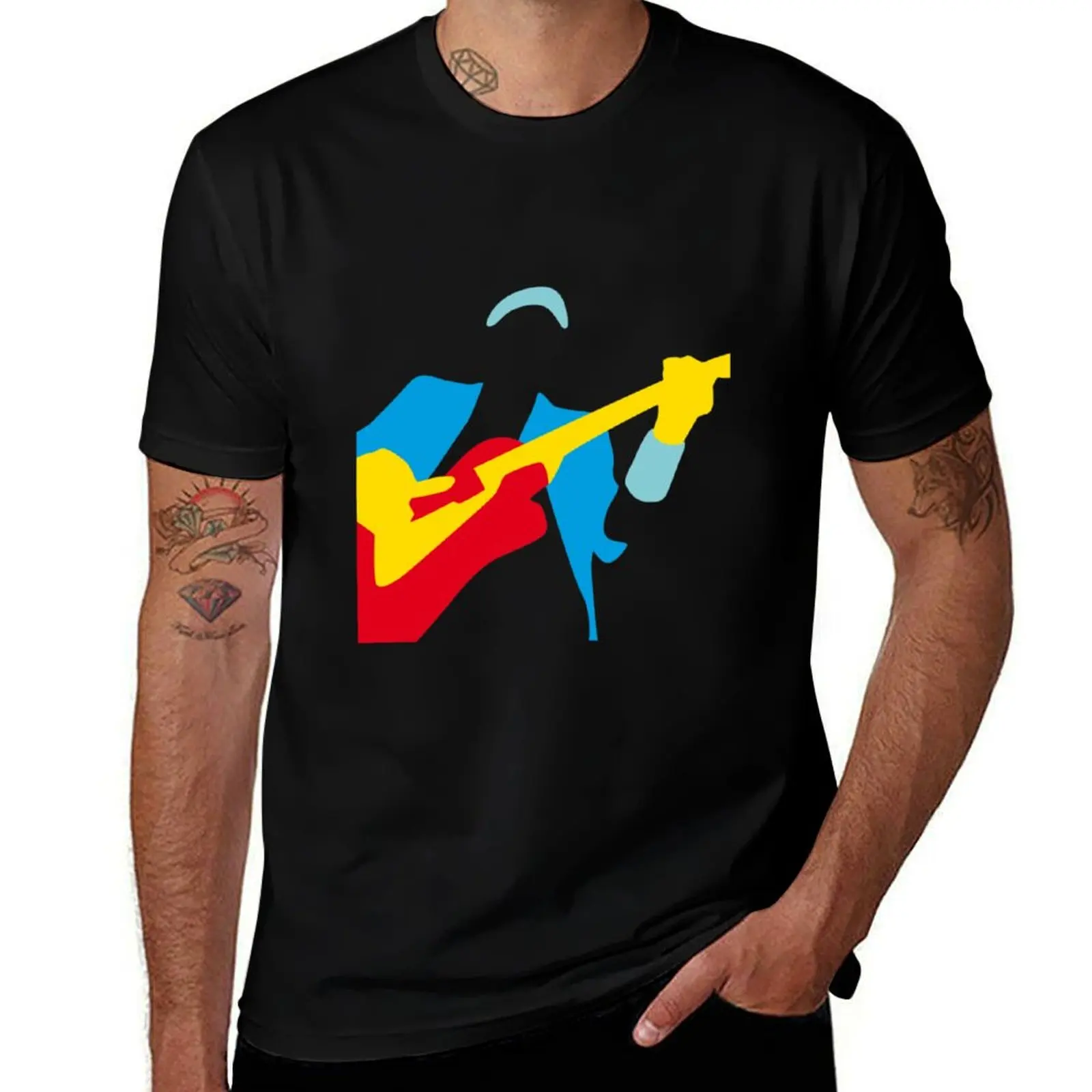 Rakononalikane Sultans of Swing T-Shirt Heavy Duty Casual Work Tee