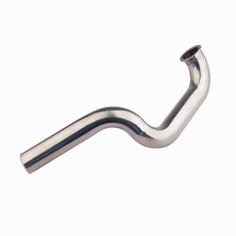 L148/150/200mm TFL Front Exhaust Elbow Pipe for Model Gasoline Boat 26-35cc Methanol Boat Engine Accessories