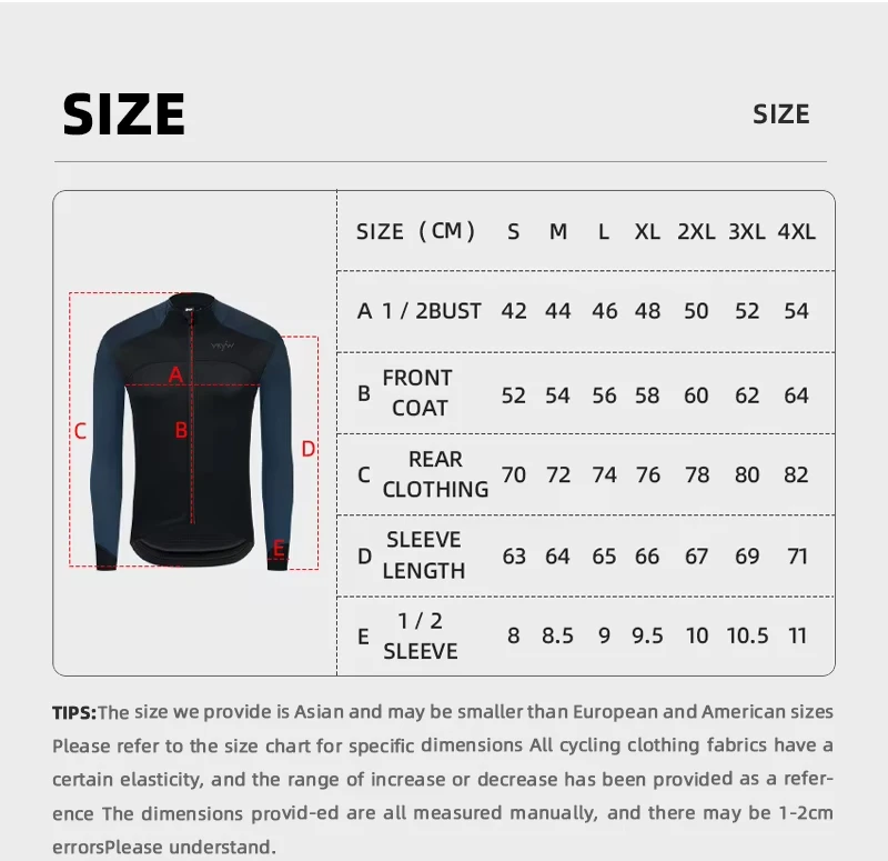 YKYWBIKE Winter -5-10 ℃ Herren Thermo-Fleece-Fahrradjacke, wasserdicht, winddicht, Fahrrad-Rennrad-Profi-Bekleidung, MTB-Fahrradoberteile – Detail 1