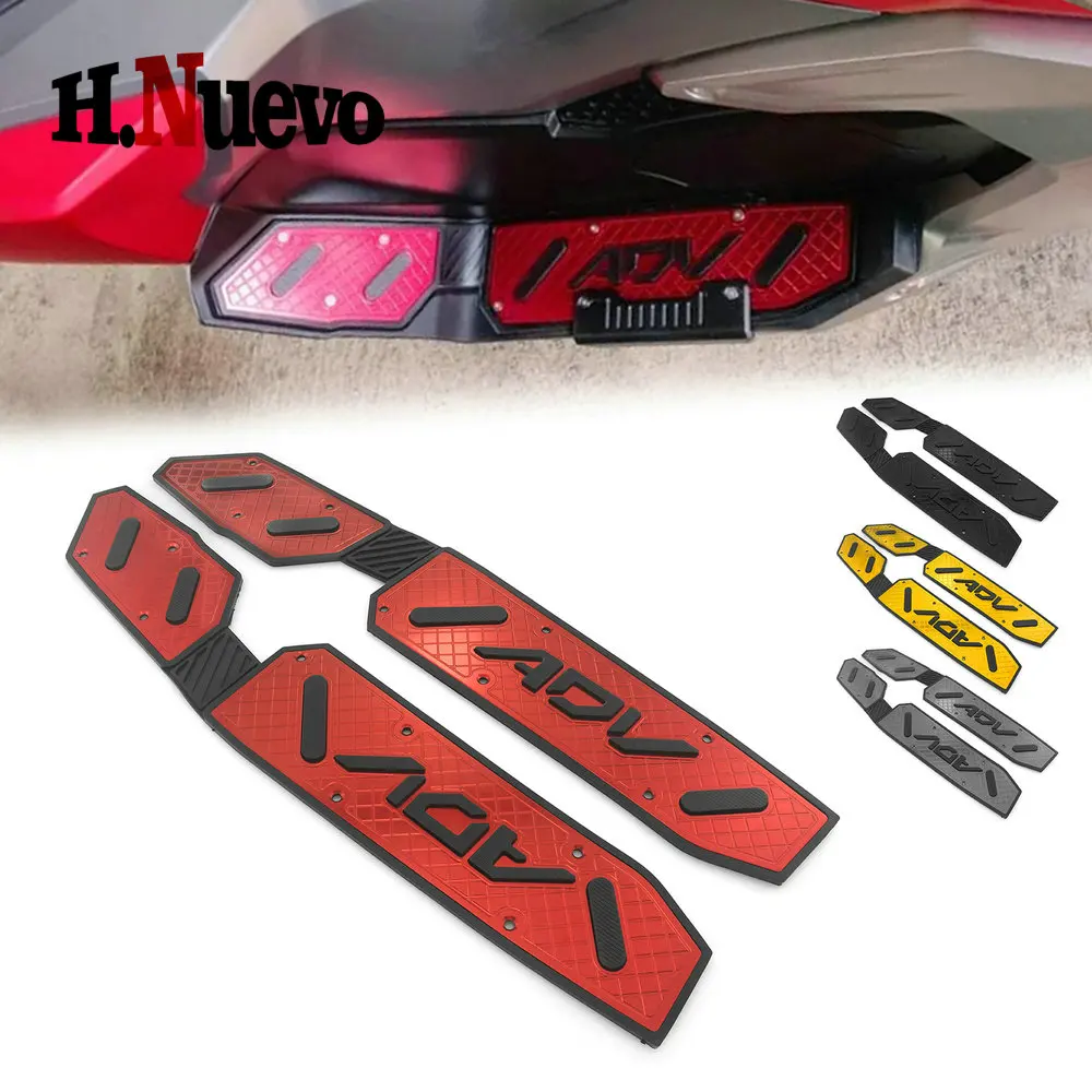 

Motorcycle Footrest Platforms For Honda ADV160 Edge Protection Anti Slip Foot Pedal Aluminum Alloy+Rubber 2023-2025