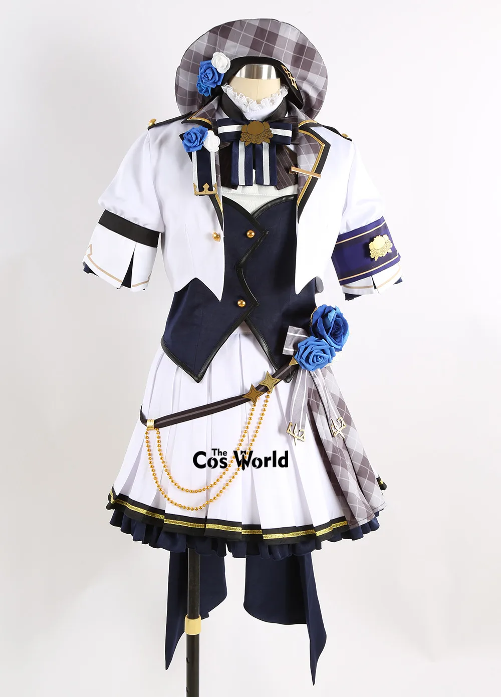 YouTuber Virtual VTuber Ranunculus Ponto Nei Idol Dress Uniform Outfits Anime Customize Cosplay Costumes