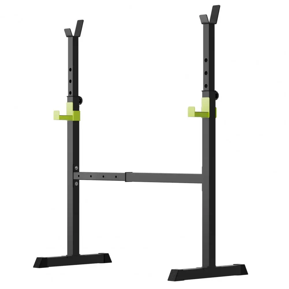 550 lbs Adjustable Squat Rack, Heavy Duty Barbell Bench Press Stand, Portable Dumbbell Rack for Home Gym Strength Workout