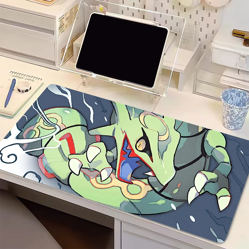 

Natural Rubber Mouse Pad Pokemon Gyarados xxl Computer Speed For E-sports Players Laptop Keyboard Pad Mousepad Office Desk Mat