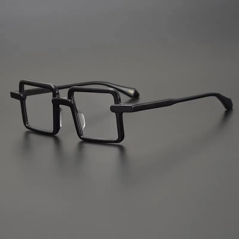 

Vintage Acetate Square Myopia Glasses Anti Blue Light Eyeglasses Prescription Optical Eyewear