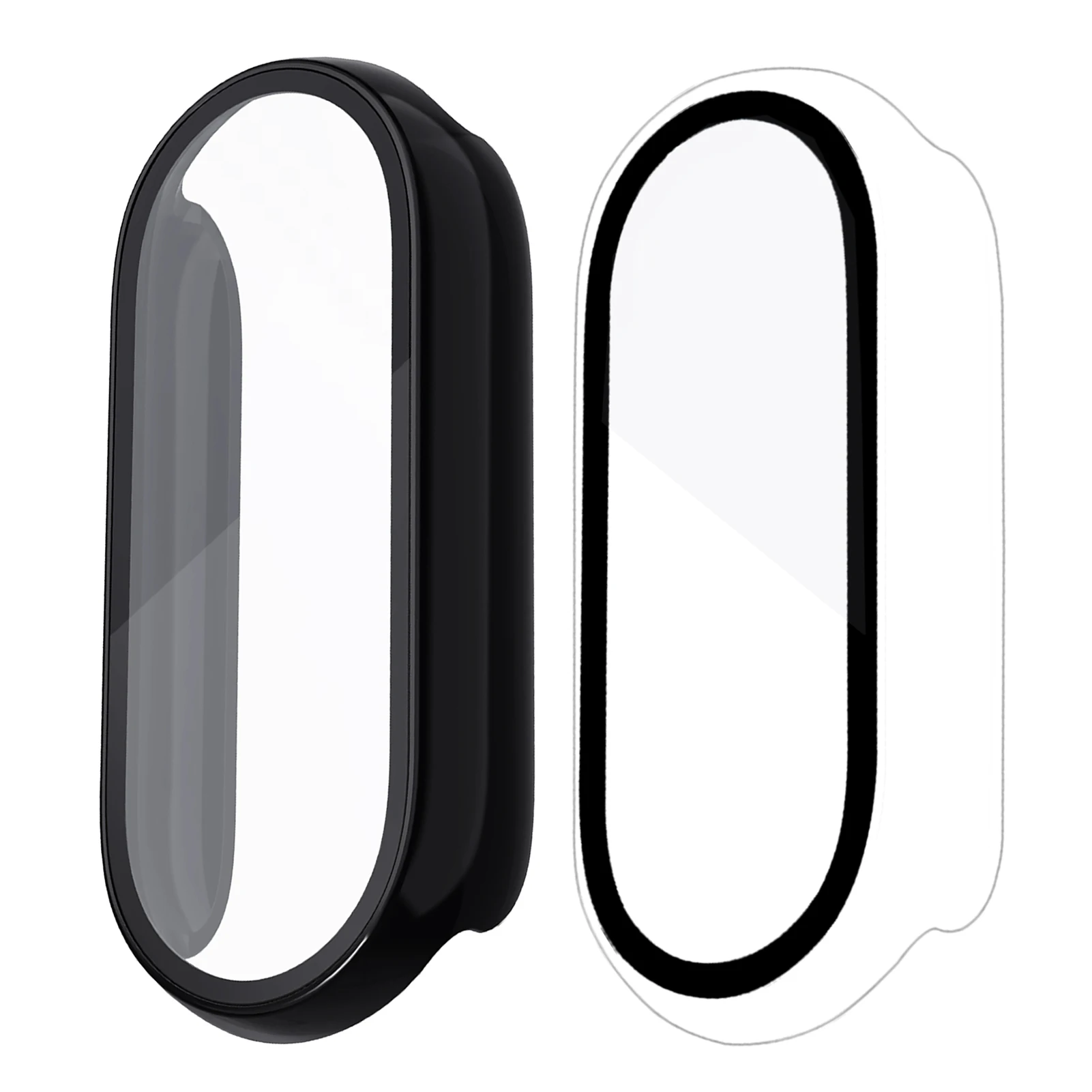 Tempered Glass Film With Case For Xiaomi Mi Band 7/7NFC Protective Covers Hard PC Sleeve Film For Xiaomi Mi Band7 Smart Watch