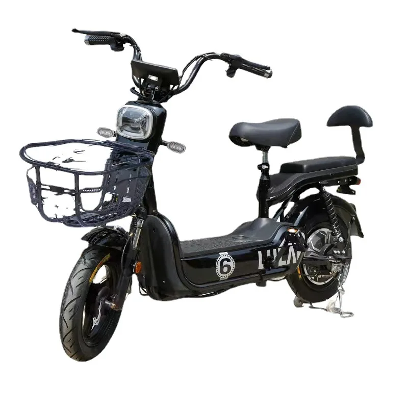 

2023 Wholesale 350W 48V Electric Bike Bicycle 14 Inch LEAD ACID Battery E Mobility Scooter Electric City Bike