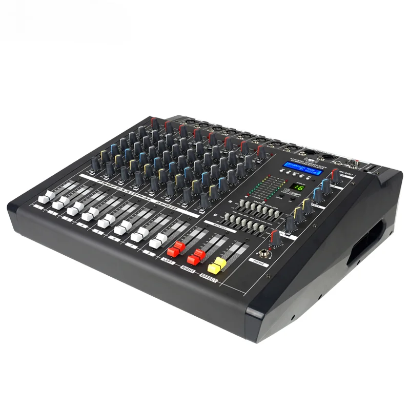 8 12 16 channel mixing console MP3 Professional Sound System Equipment power Audio Mixer DJ and Audio DSP for Concert