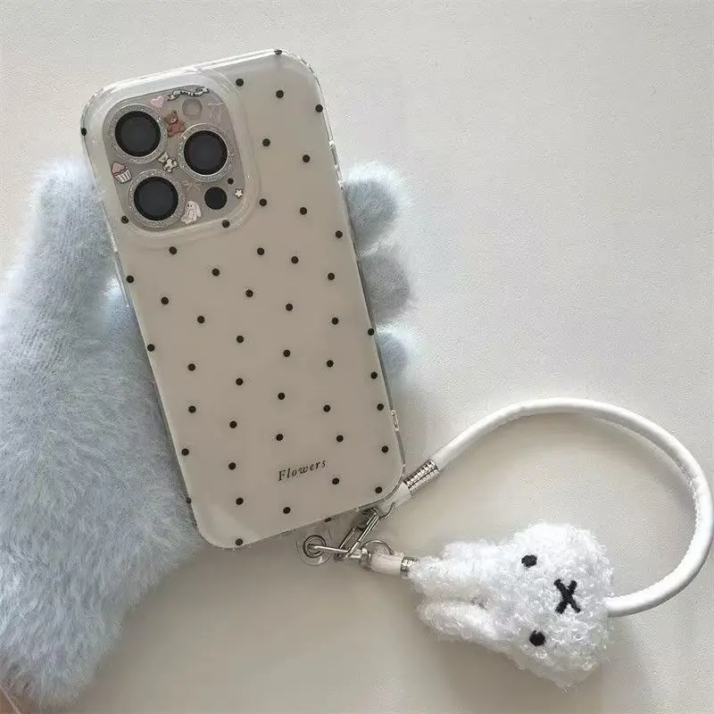 New Miffy Lanyard High Color Value Cartoon Doll Doll Model Creative Men's and Women's Mobile Phone Shell Key Pendant Decoration view 5