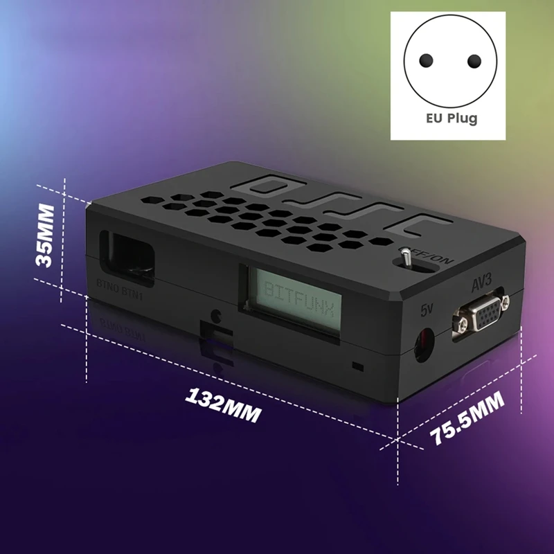 V1.8 Open Source Scan Converter -Compatible Adapter for PS2 Nintendo64 Retro Game Consoles EU