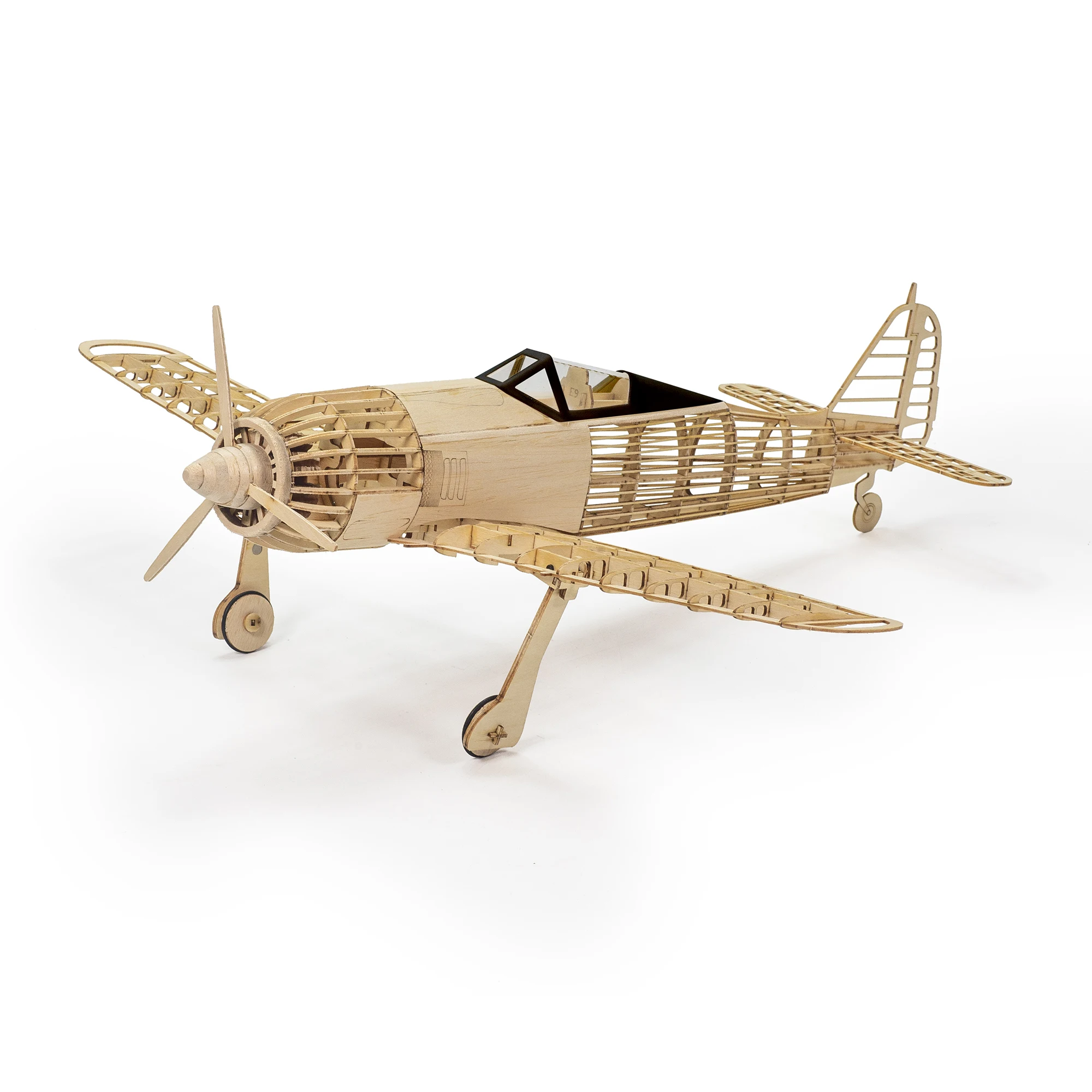 

Комплект деревянной модели FW-190A, масштаб 1:23, сборка лазерной резки немецкого истребителя времен Второй мировой войны - статический дисплей «сделай сам» для взрослых и коллекционеров