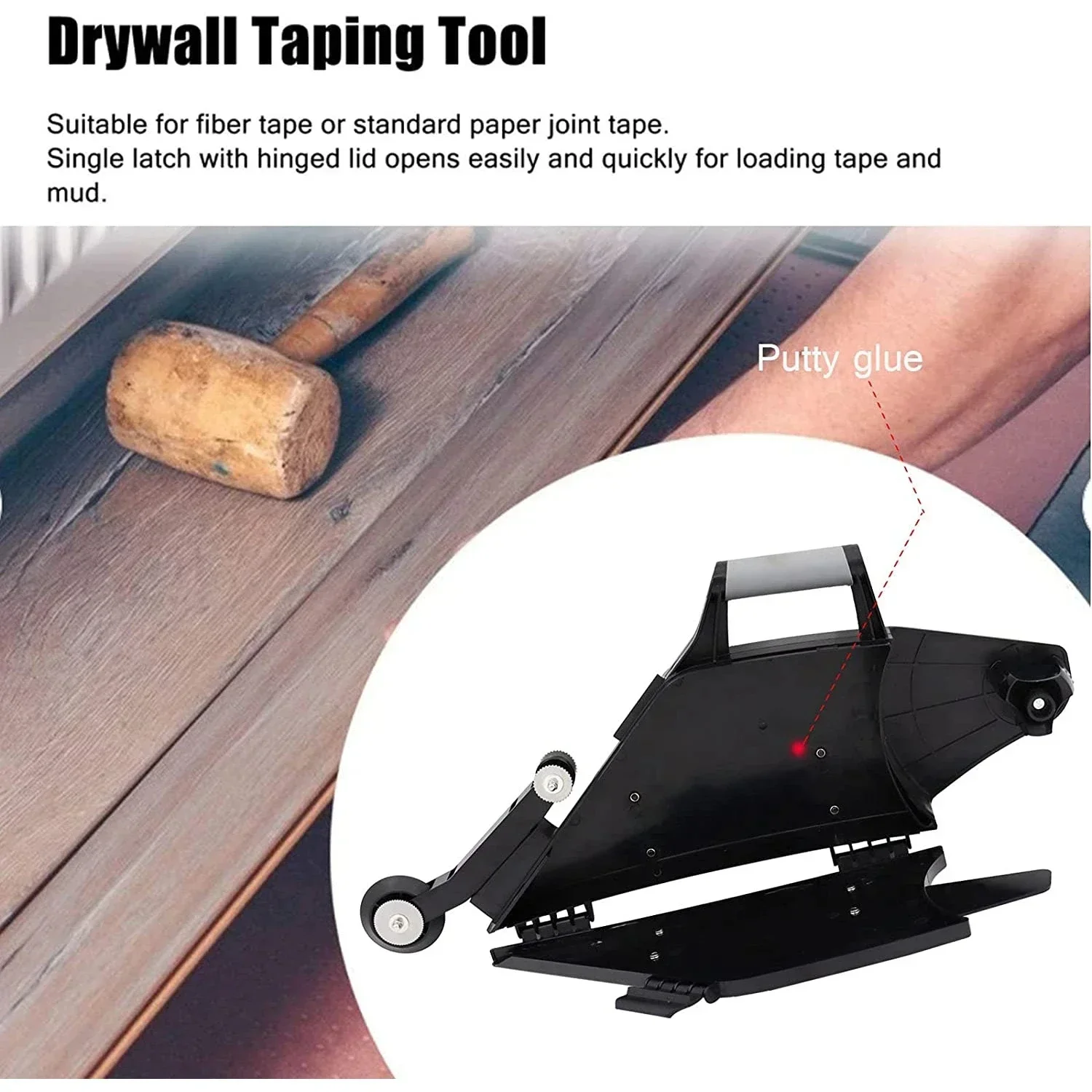 Imagem -04 - Multifunction Floor Construction Gesso Cartonado Decoração Caulking Splicing Clamping Joint Tool Taping Furniture Transport Tools