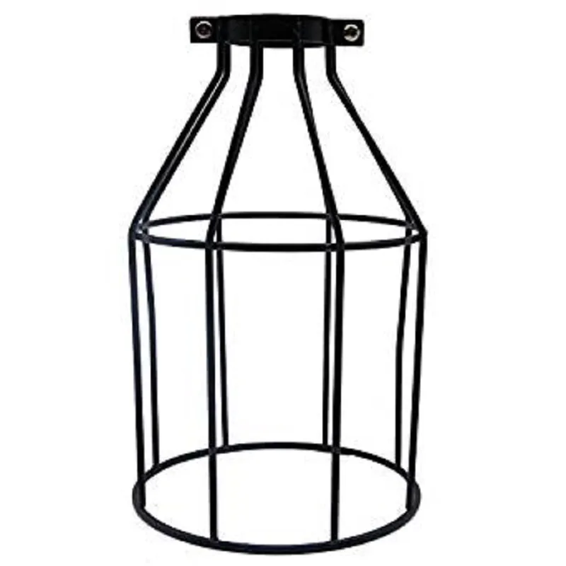 Lampshade Pendant Light Lamp Shade Vintage Industrial Metal Cage Bulb Cage Lamp Home Cafe Decoration lighting Light Fixture