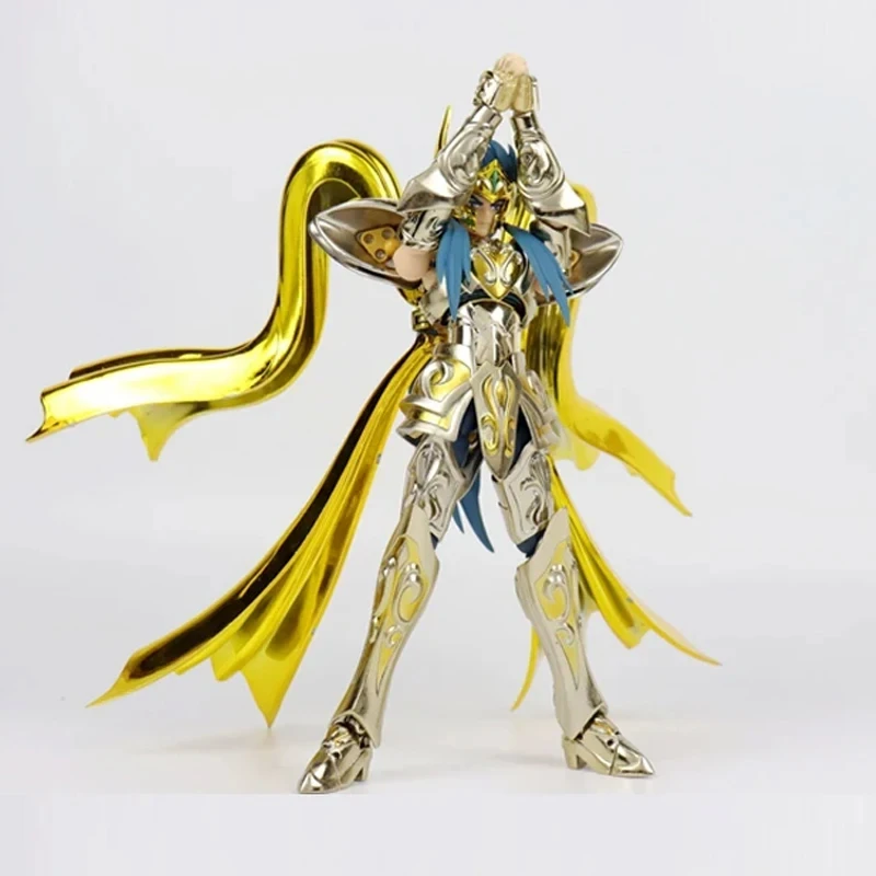 GT/Great Toys Saint Seiya ผ้าตำนาน, Aquarius Camus SOG จิตวิญญาณของเทพเจ้าทองอัศวินแห่งจักรราศีของเล่นสะสมตุ๊กตาขยับแขนขาได้