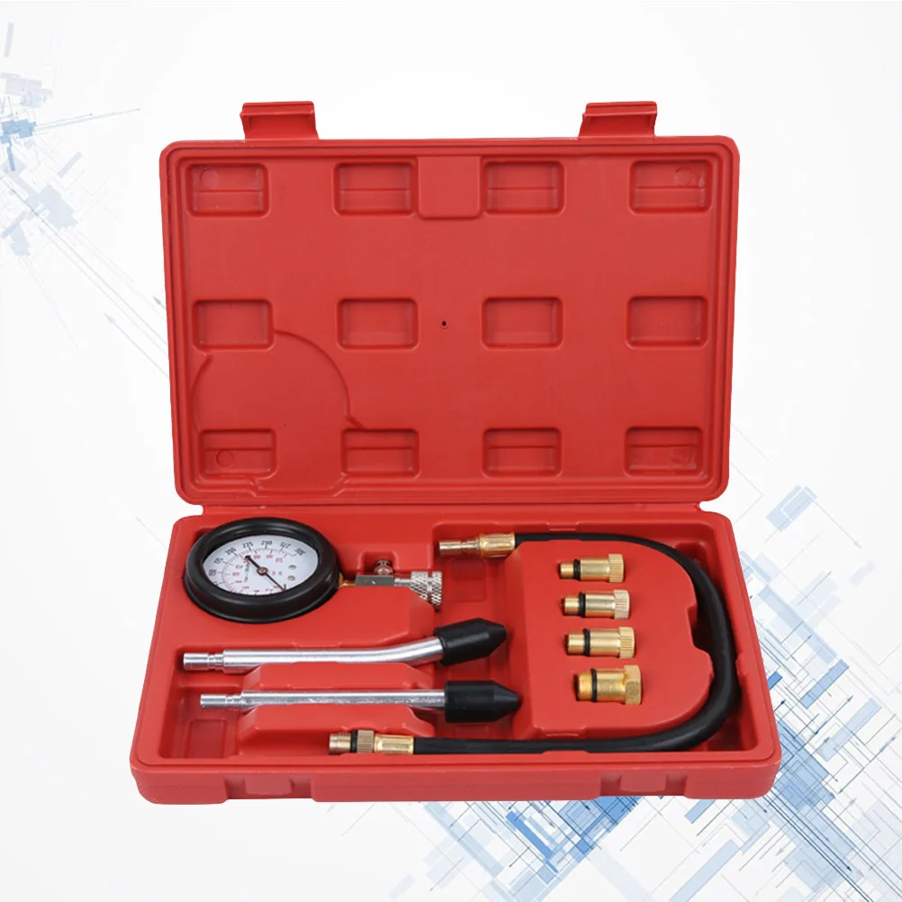 

1Set Cylinder Pressure Gauge Professional Compression Tester for Car Motorcycle Air Gauge with Pressure and Molded