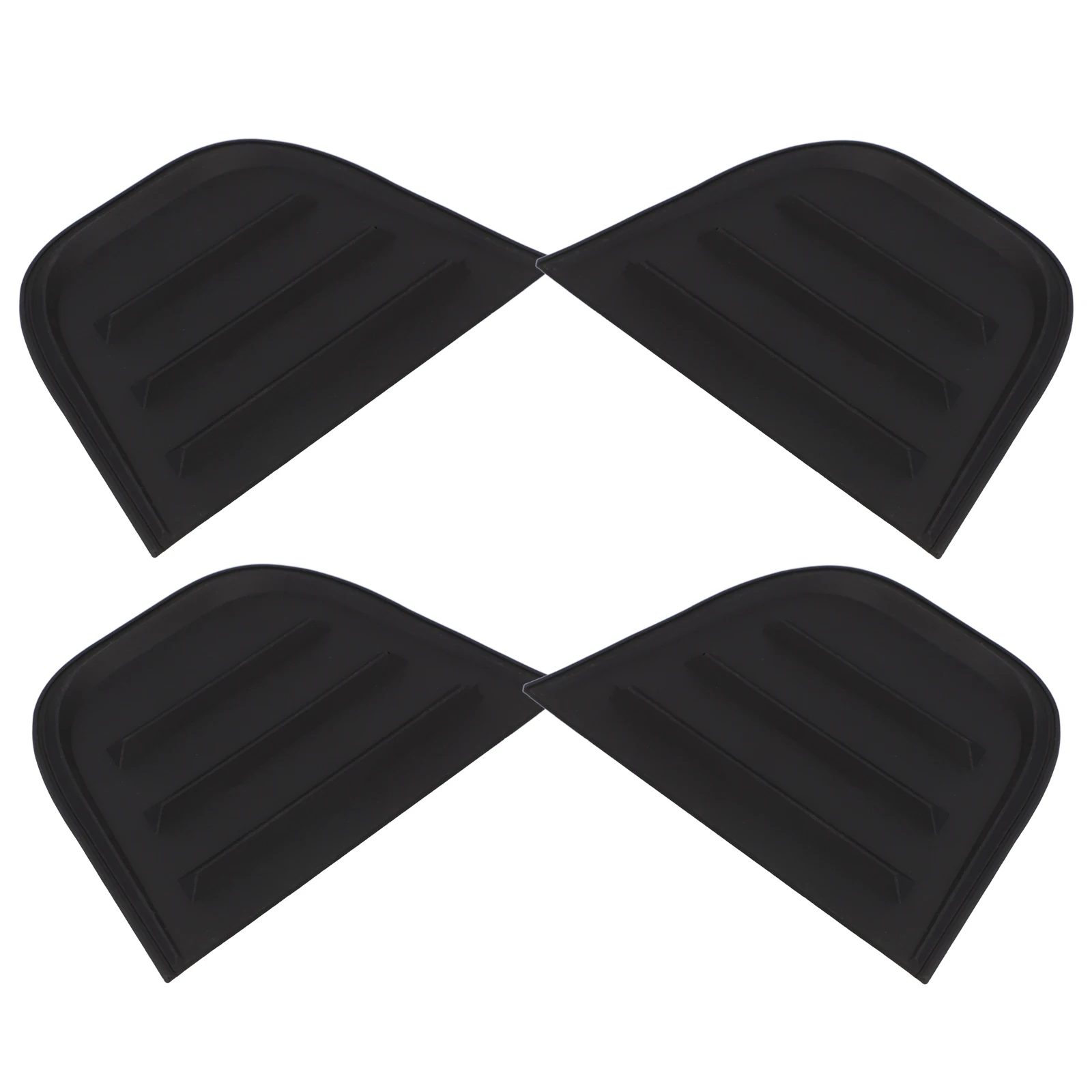 

4 Pcs Corner Protective Cloth Protectors Luggage Sharp Safety Guard Pvc Bumper Trim Suitcase Edge Guards