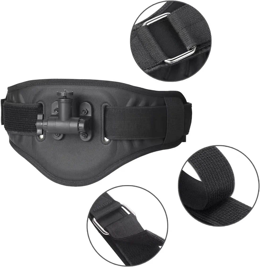 Waist Belt Mount Strap + Adjustable Selfie Stick Replacement for Insta360 X5 X4 ONE/X/X2/X3 GoPro 13 12 11DJI OSMO Action 5 4 3 - Image 3