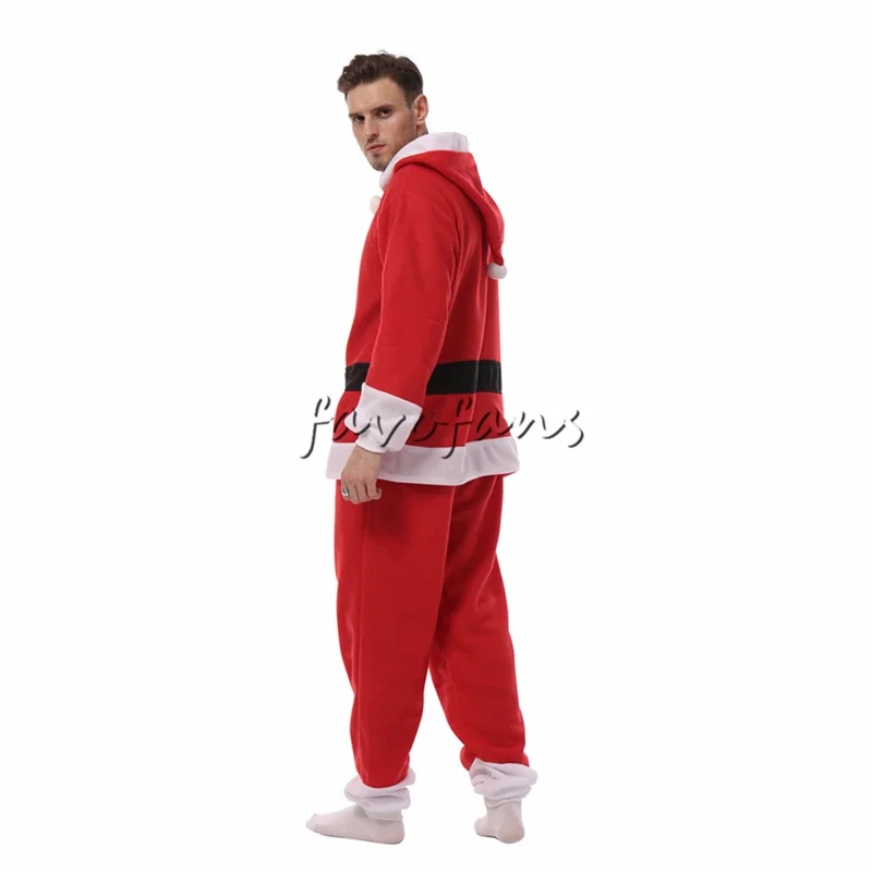 Pijama unisex de Natal, Onesie verde, Kigurumis engraçado, macacão polar, pijamas de Halloween, homens e mulheres adultos