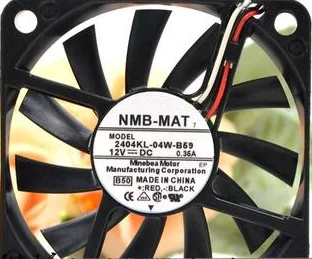 

For NMB 2404KL-04W-B59 6010 60mm 6cm DC 12V 0.35A server inverter cooling fan