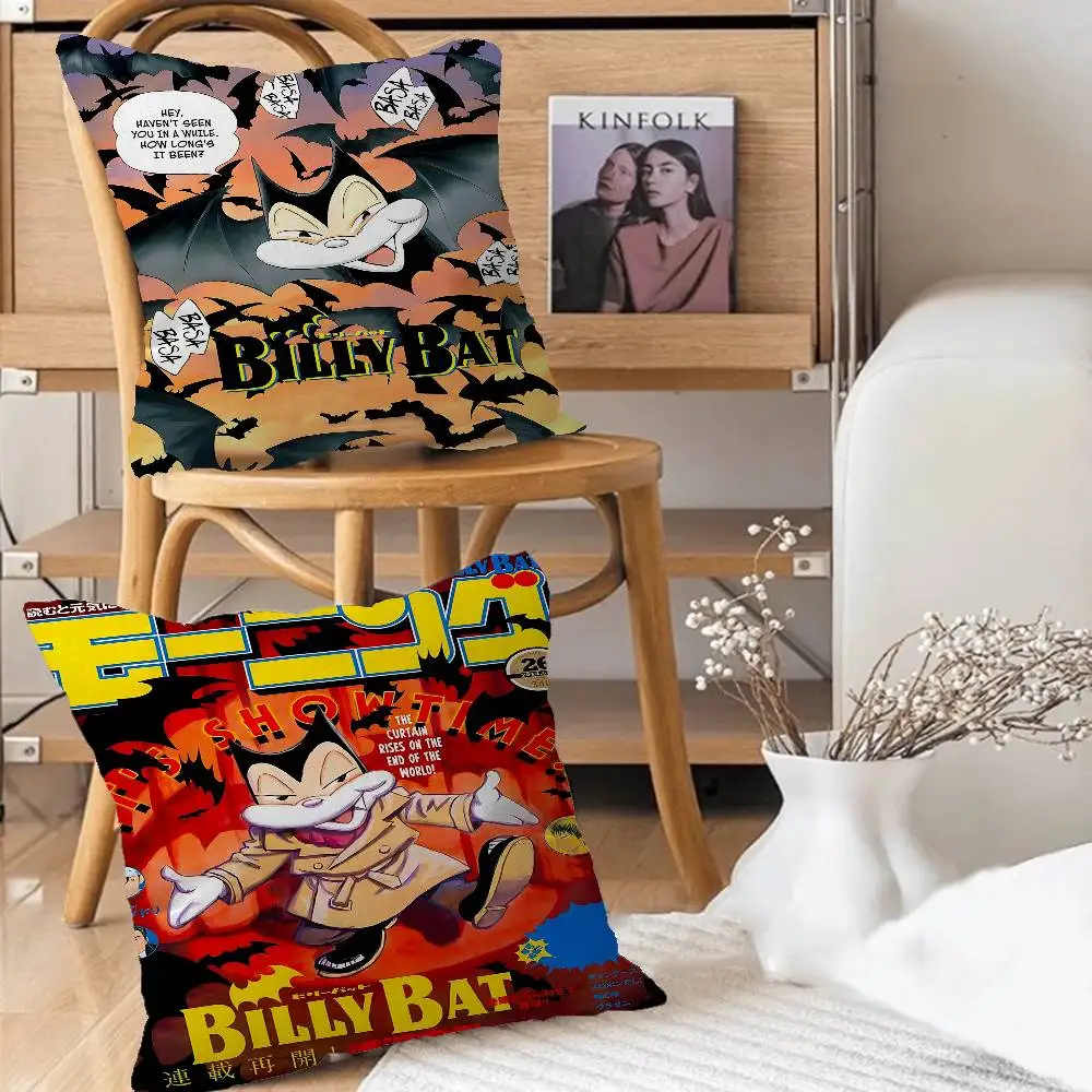 B-Billy B-Bat Anime Pillow Cover Design cushion Cover decor Holiday Decorati