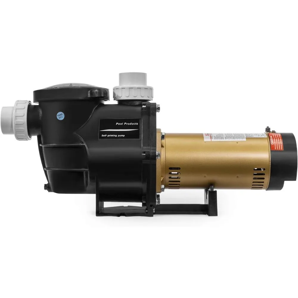 2HP In-Ground Swimming Pool Pump Variable Speed 2" Inlet 230V High Flo w/ Slip-On Fitting