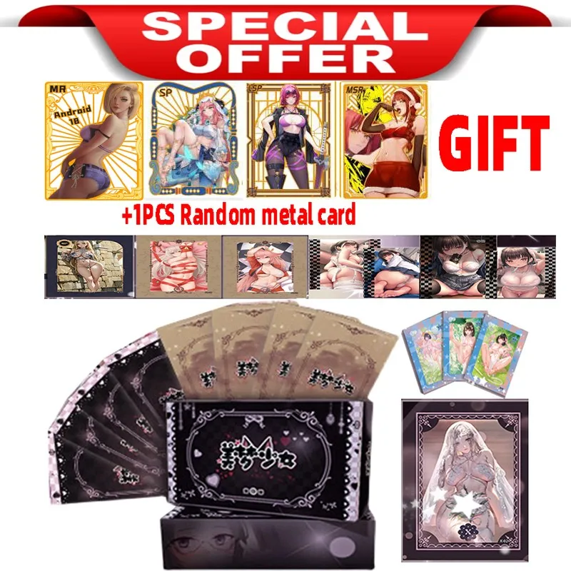 2023 Newest Goddess Story  Cards Dream Girl 3 Waifu Sexy Girl Cards Feast Booster Box Tcg Toys And Hobbies Gift