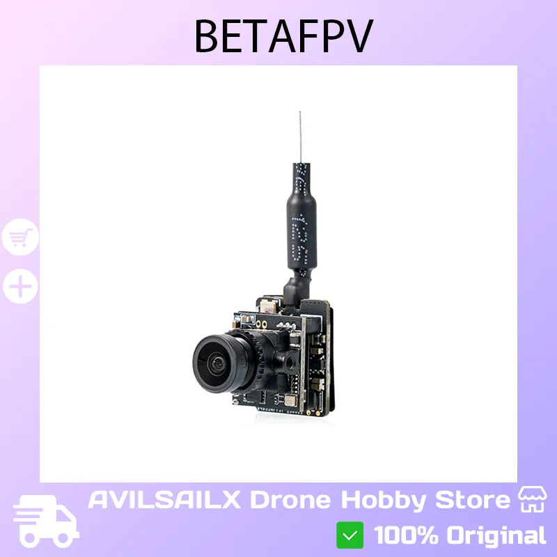 

BETAFPV C04 FPV Camera – 160° Ultra-Wide Angle, 1/3" CMOS Sensor, 1200TVL High Resolution, 4.14g Ultra-Light Design