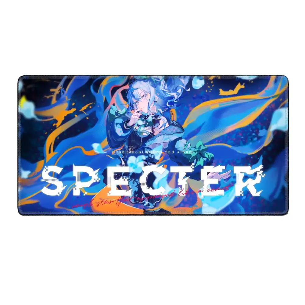 Anime Hololive You Tube Hoshimati Suisei Large Thicken Mouse Pad Laptop Mice Mat Tabletop Keyboard Mat Anti-Slip Playmat Gift