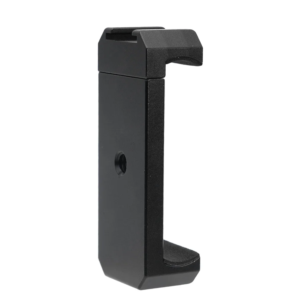 Kaltplattenhalterung aus Aluminium für Mobiltelefone – Smartphone-Clip-Halterung für Video-Vlogging-Handgriff-Kit – Detail 4