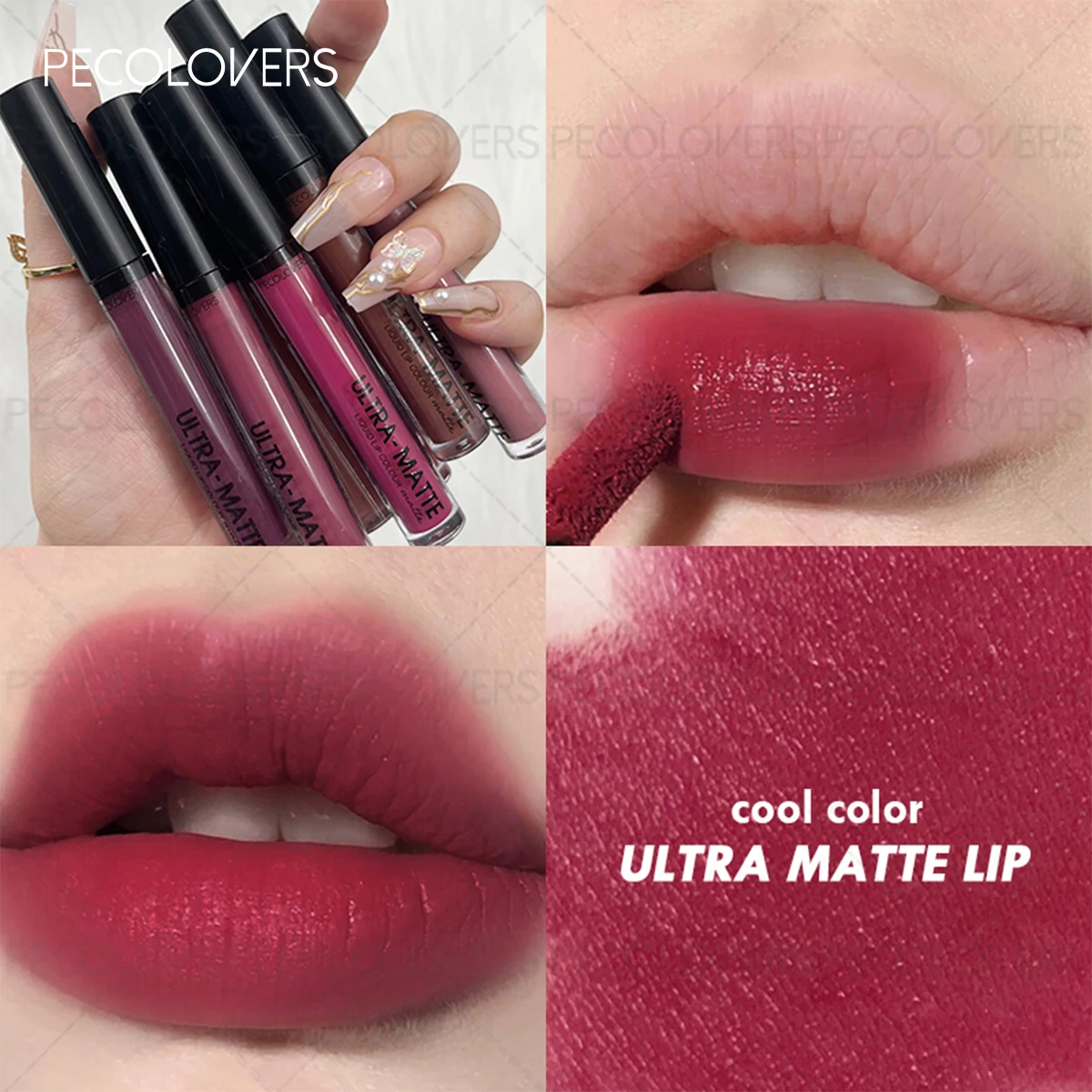 Matte Lip Gloss,Durable,Waterproof, Non Fading, Non Stick Cup Lipstick,Perfect Mother'S Day Gift