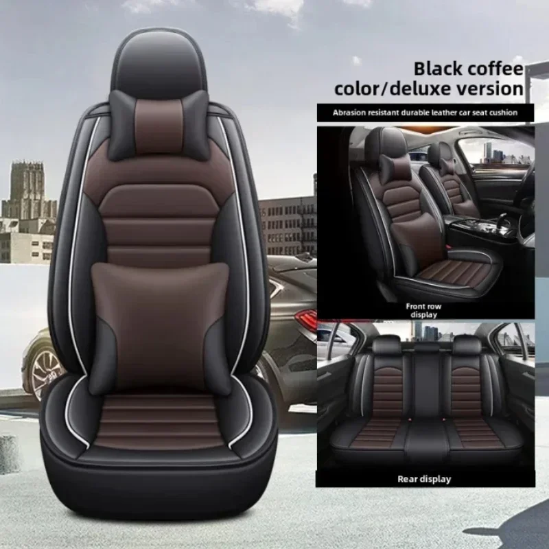 Leather Car Seat Cover For Mercedes CLA C118 CLA180 CLK C208 CLK280 CLS C218 CLS350 Car Accessories