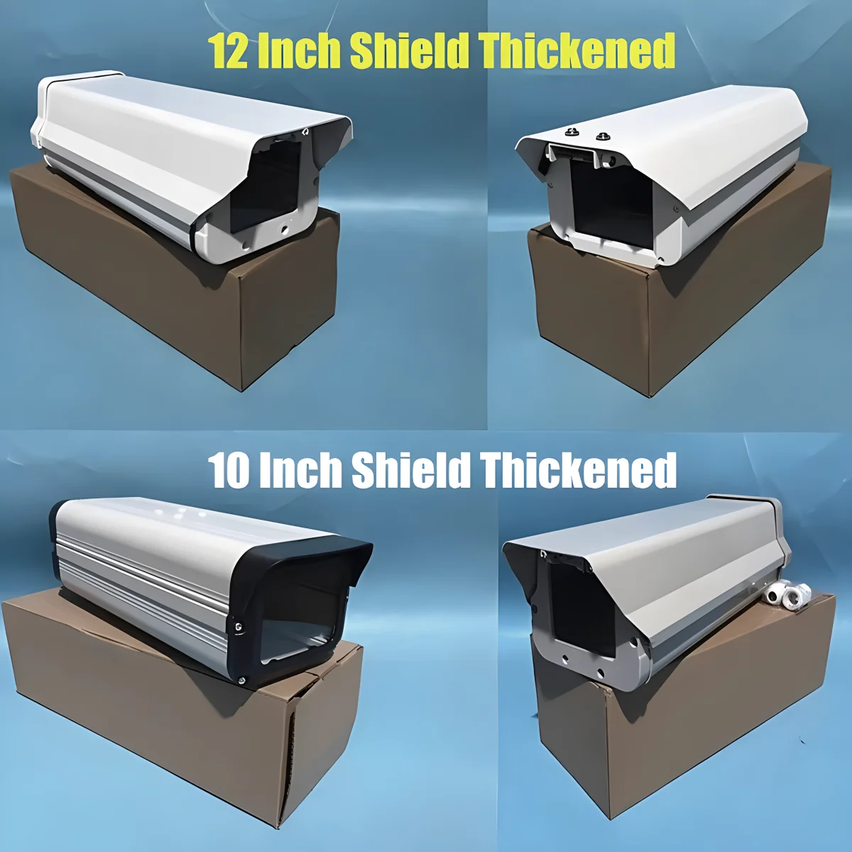 

Indoor Outdoor Shield Box Waterproof Protective Covers 10inch 12inch CCTV Camera Housing Case Security Camera Protection Shell