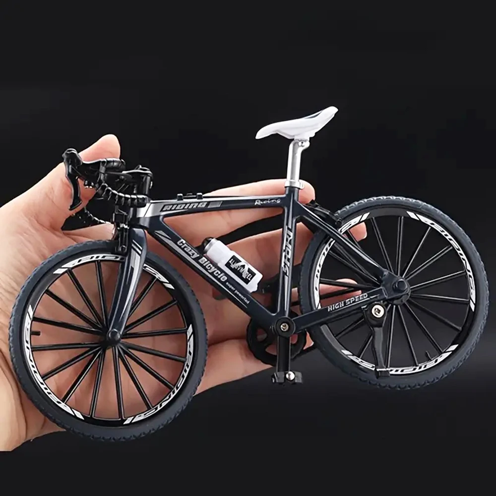 

Mini Alloy Simulation Bicycle Model Ornament - Detailed Racing Toy with Realistic Design, Perfect for Easter home ornament