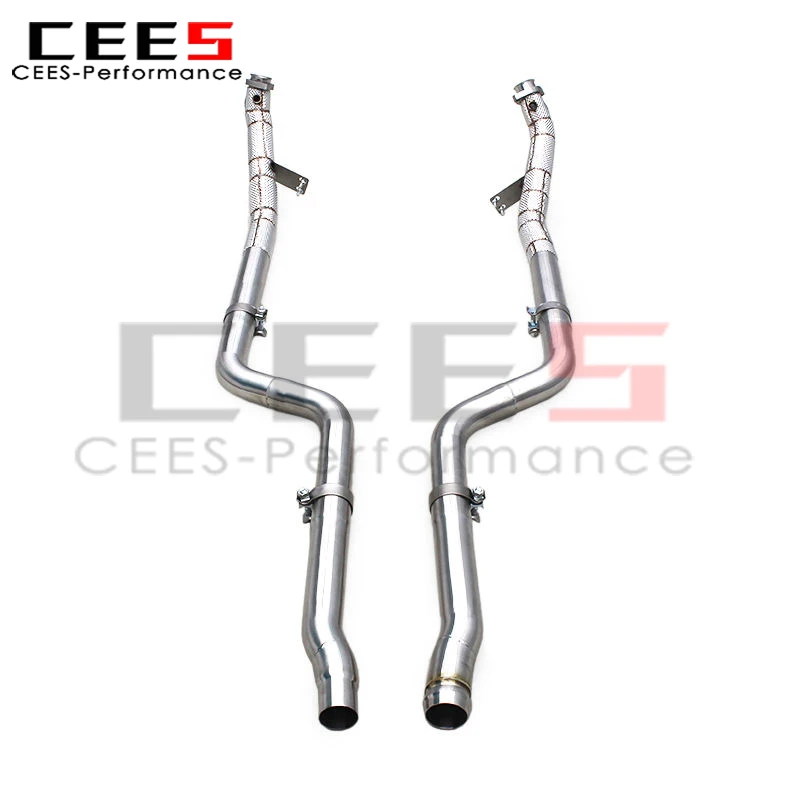 

CEES Straight Header Downpipe for Mercedes-Benz CLS350 3.5L 2005-2015 Sport Car Stainless Steel Pipes Exhaust Free Flow System