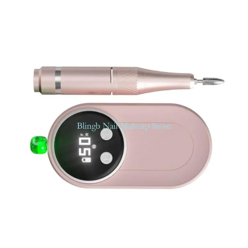 28TA Oplaadbare elektrische Unguis-boormachine 50000 WHIRLS Aanpasbare snelheid Extreem stil 50 katrollen Verplaatsbaar