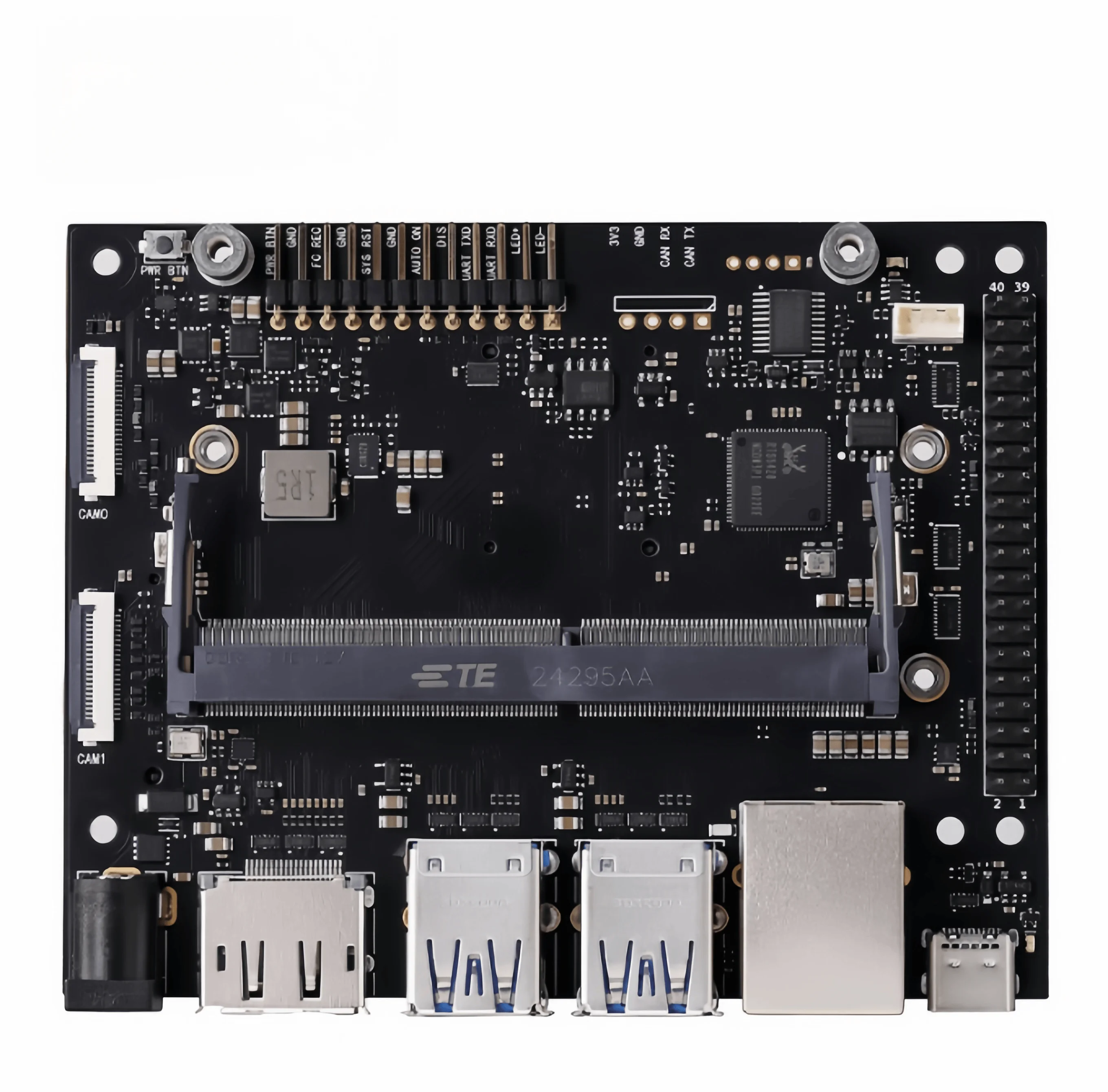 عنصر التحكم للوحة حامل اللوح NVIDIA jetson Aran nano/nx لحوسبة حافة لوحة تطوير AI #1