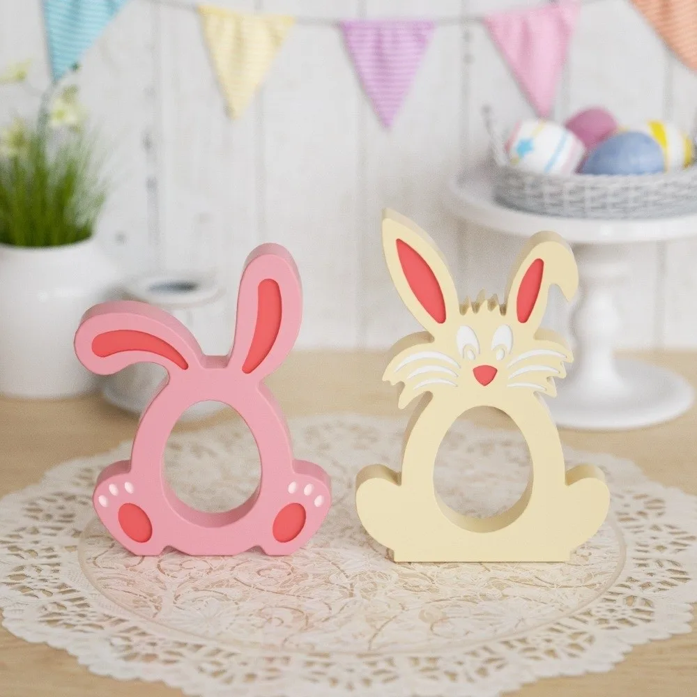 

Non-stick Easter Rabbit Molds Heat Resistant Flexible Silicone Bunny Mold DIY Crafts Hollow Bunny Epoxy Resin Mold